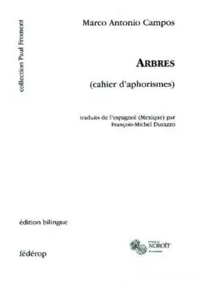 Couverture du produit · Arbres Cahiers d'Aphorismes