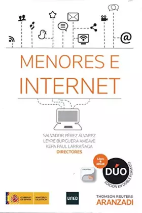 Couverture du produit · Menores e internet