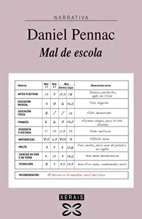 Couverture du produit · Mal de escola (EDICIÓN LITERARIA - NARRATIVA)