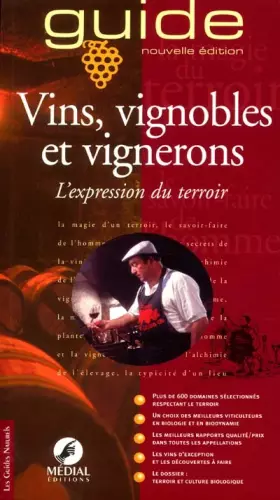 Couverture du produit · Vins vignobles et vignerons : L'expression du terroir