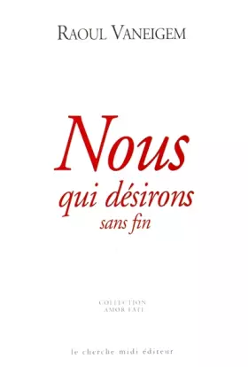 Couverture du produit · Nous qui désirons sans fin