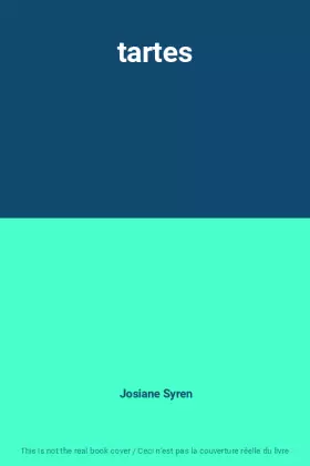 Couverture du produit · tartes