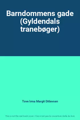 Couverture du produit · Barndommens gade (Gyldendals tranebøger)
