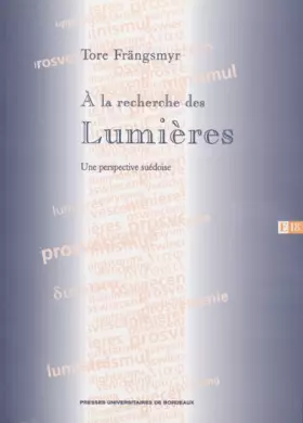 Couverture du produit · A la recherche des lumières : une perspective suédoise