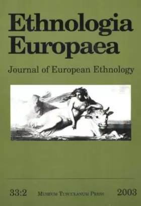 Couverture du produit · Ethnologia Europaea, Volume 33/2 Volume 33/2