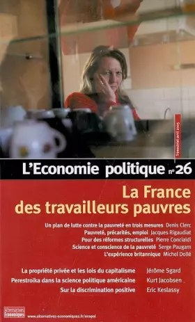 Couverture du produit · L'ECONOMIE POLITIQUE N.26  LA FRANCE DES TRAVAILLEURS PAUVRES