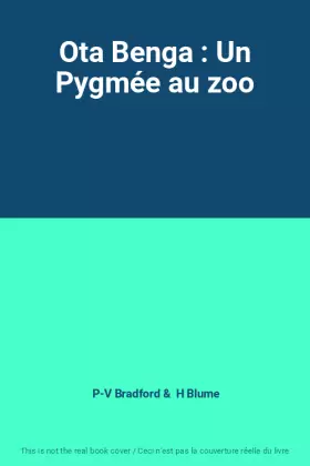 Couverture du produit · Ota Benga : Un Pygmée au zoo