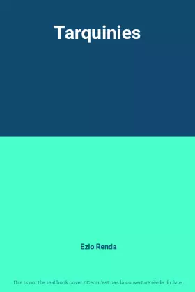 Couverture du produit · Tarquinies