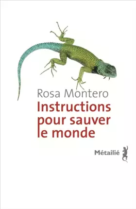 Couverture du produit · Instructions pour sauver le monde