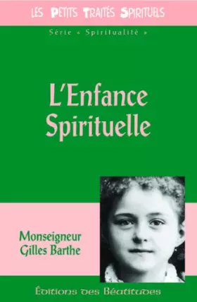 Couverture du produit · L'enfance spirituelle