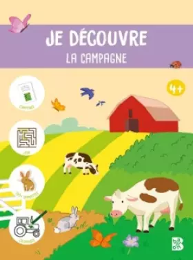 Couverture du produit · Je découvre la campagne: Avec + de 100 gommettes