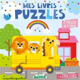 Couverture du produit · Mon P'tit Hemma - Mes livres puzzles - Les couleurs - Dès 3 ans
