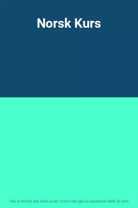 Couverture du produit · Norsk Kurs