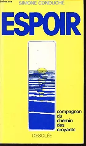 Couverture du produit · Espoir / compagnon du chemin des vivants