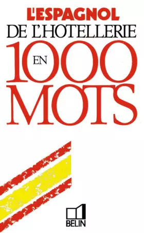 Couverture du produit · L'espagnol de l'hotellerie en 1000 mots
