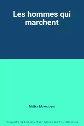 Couverture du produit · Les hommes qui marchent