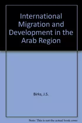 Couverture du produit · International migration and development in the Arab region