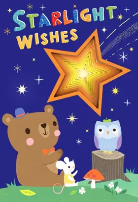 Couverture du produit · Starlight Wishes - Board Book - Kids Book with Cutouts