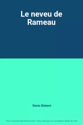 Couverture du produit · Le neveu de Rameau