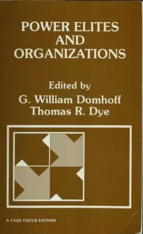 Couverture du produit · Power Elites and Organizations