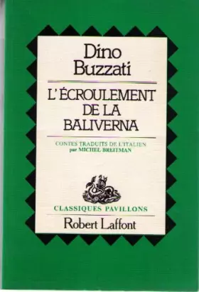 Couverture du produit · ECROULEMENT BALIVERNA