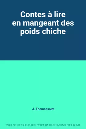 Couverture du produit · Contes à lire en mangeant des poids chiche
