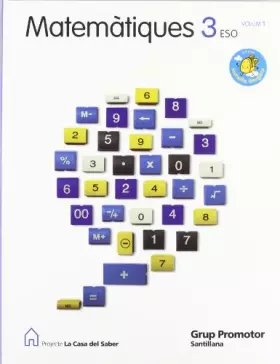 Couverture du produit · Matemáticas 3Secundaria Catalan - 9788479187446