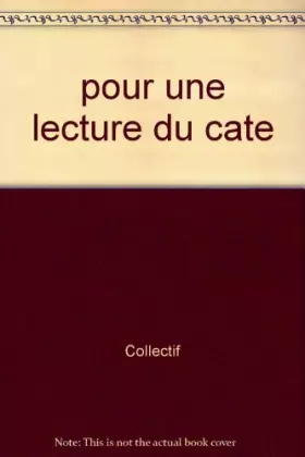Couverture du produit · Pour une lecture du Catéchisme de l'Eglise catholique
