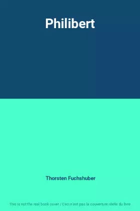 Couverture du produit · Philibert