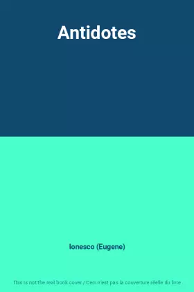 Couverture du produit · Antidotes