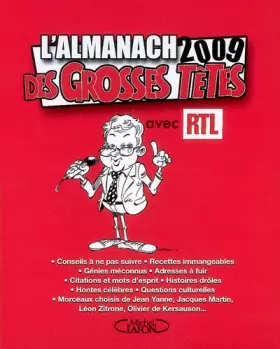 Couverture du produit · L'ALMANACH 2009 DES GROSSES TETES