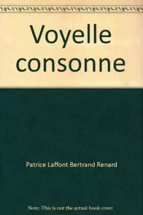 Couverture du produit · Voyelle Consonne