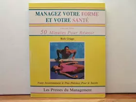 Couverture du produit · Managez votre forme et votre santé