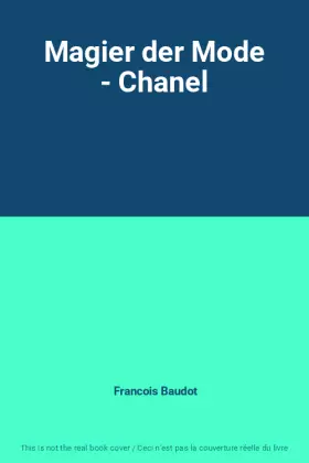 Couverture du produit · Magier der Mode - Chanel