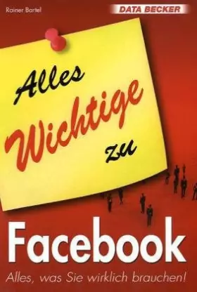 Couverture du produit · Alles Wichtige zu Facebook