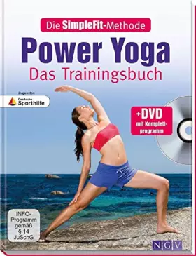 Couverture du produit · Die SimpleFit-Methode - Power Yoga - Das Trainingsbuch (Mit DVD): Zugunsten Deutsche Sporthilfe