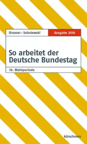 Couverture du produit · So arbeitet der Deutsche Bundestag: 19. Wahlperiode