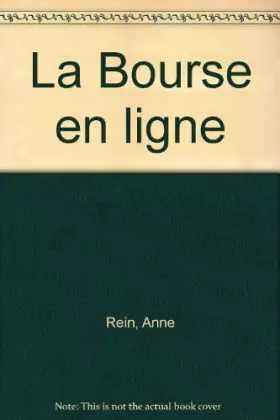 Couverture du produit · La bourse en ligne