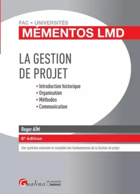 Couverture du produit · La gestion de projet