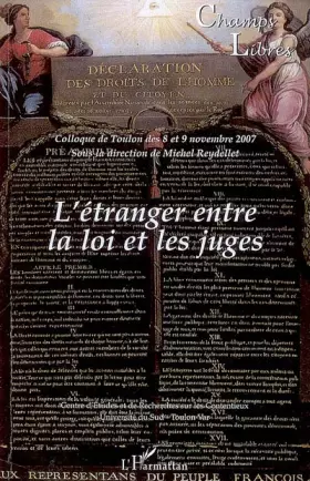 Couverture du produit · Champs Libres, N° 7 : L'étranger entre la loi et les juges