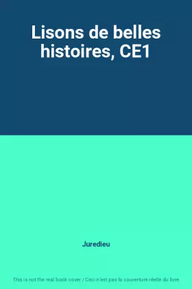 Couverture du produit · Lisons de belles histoires, CE1