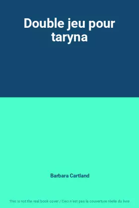 Couverture du produit · Double jeu pour taryna