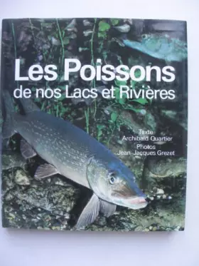 Couverture du produit · Les poissons de nos lacs et rivières