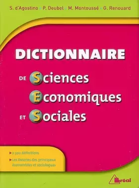 Couverture du produit · Dictionnaire de sciences économiques et sociales