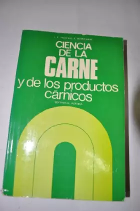 Couverture du produit · Ciencia de la carne y de los productos cárnicos (SIN COLECCION)