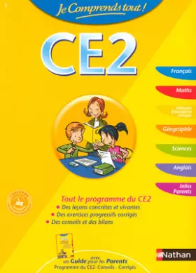 Couverture du produit · Je comprends tout ! CE2