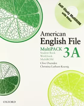 Couverture du produit · American English File Level 3 Student and Workbook Multipack A