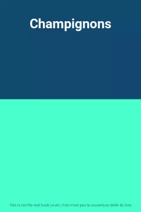 Couverture du produit · Champignons