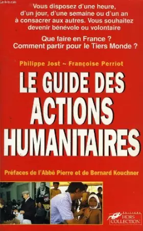 Couverture du produit · Le guide des actions humanitaires