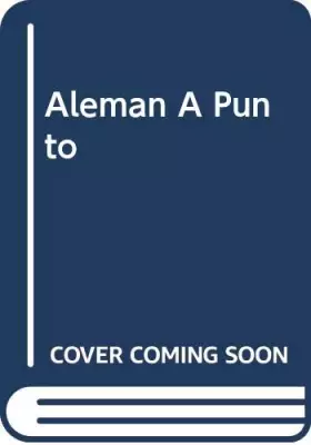 Couverture du produit · Aleman A Punto
